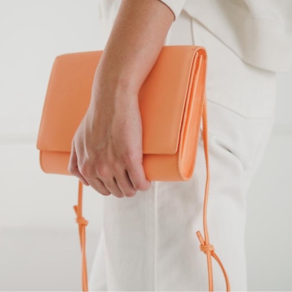 Baggu Compact Purse in Orange Sherbert - Picture 4 of 8